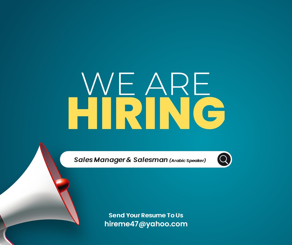 Salesman - Arabic Speaker
